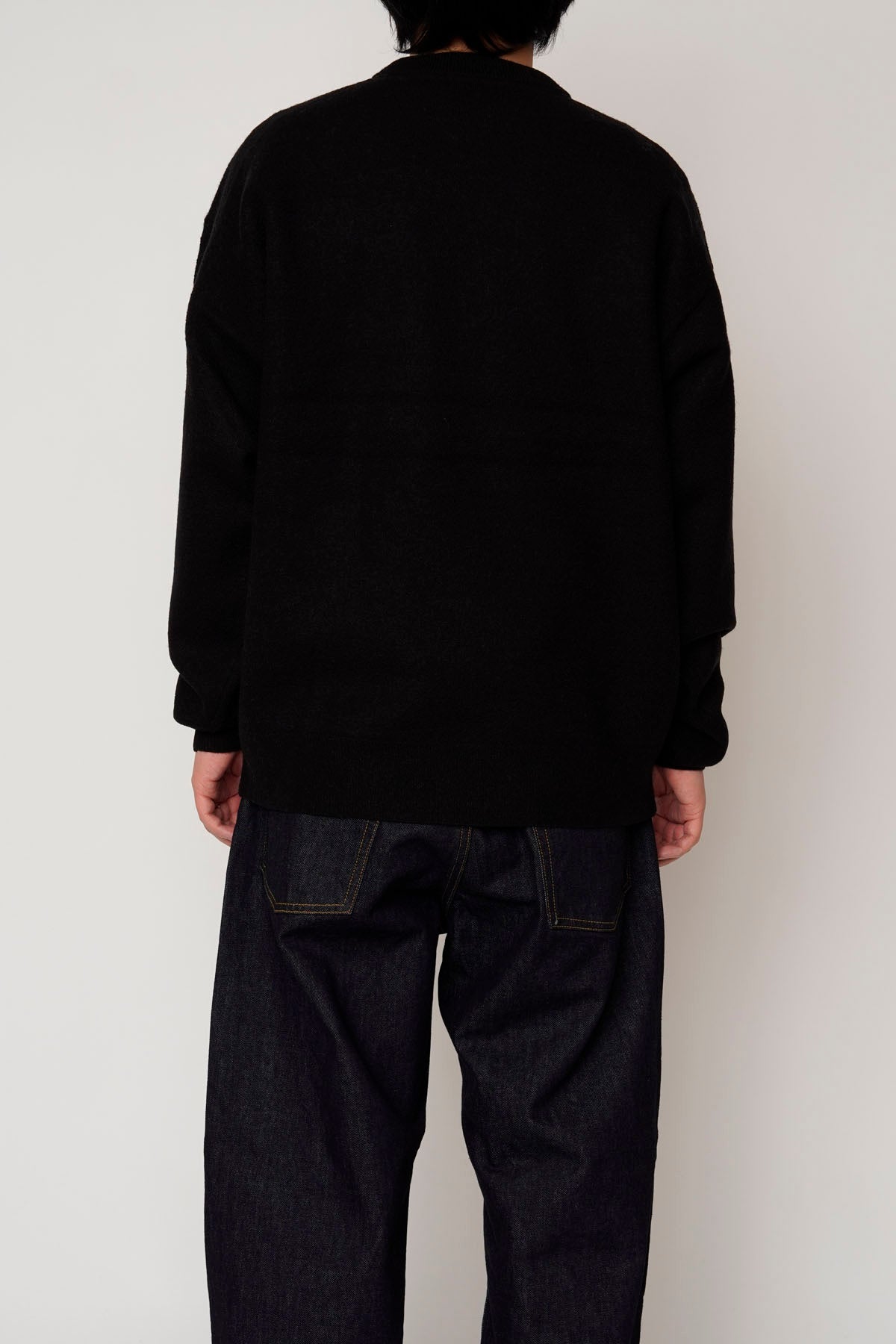 UNIVERSAL PRODUCTS MELRINO WOOL HIGH GAUGE MOCK NECK KNIT