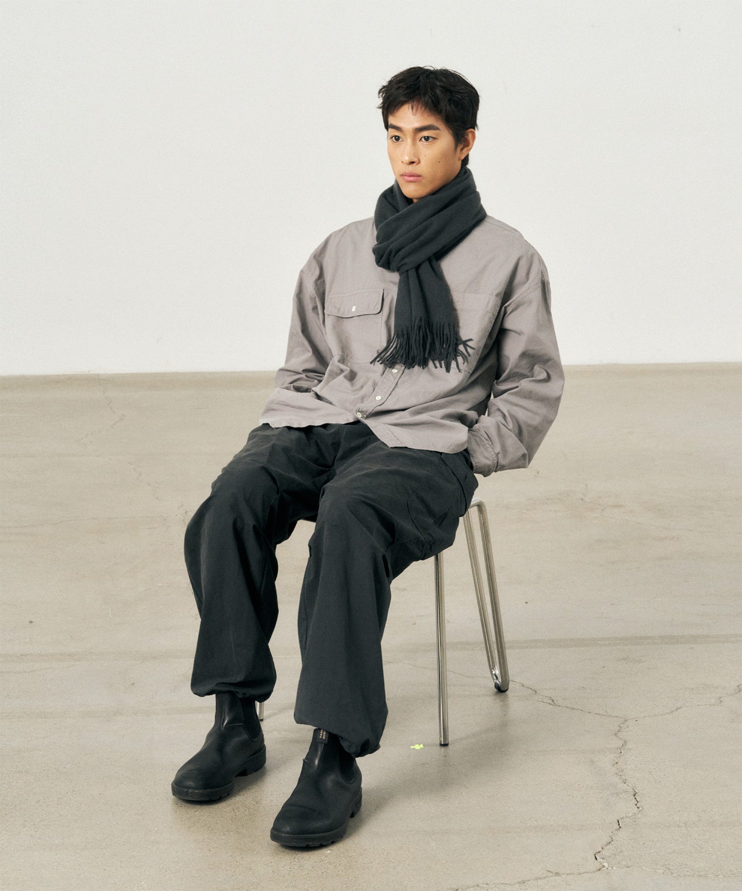 ANOTHER OFFICE(アナザーオフィス) Voyager Cashmere Muffler