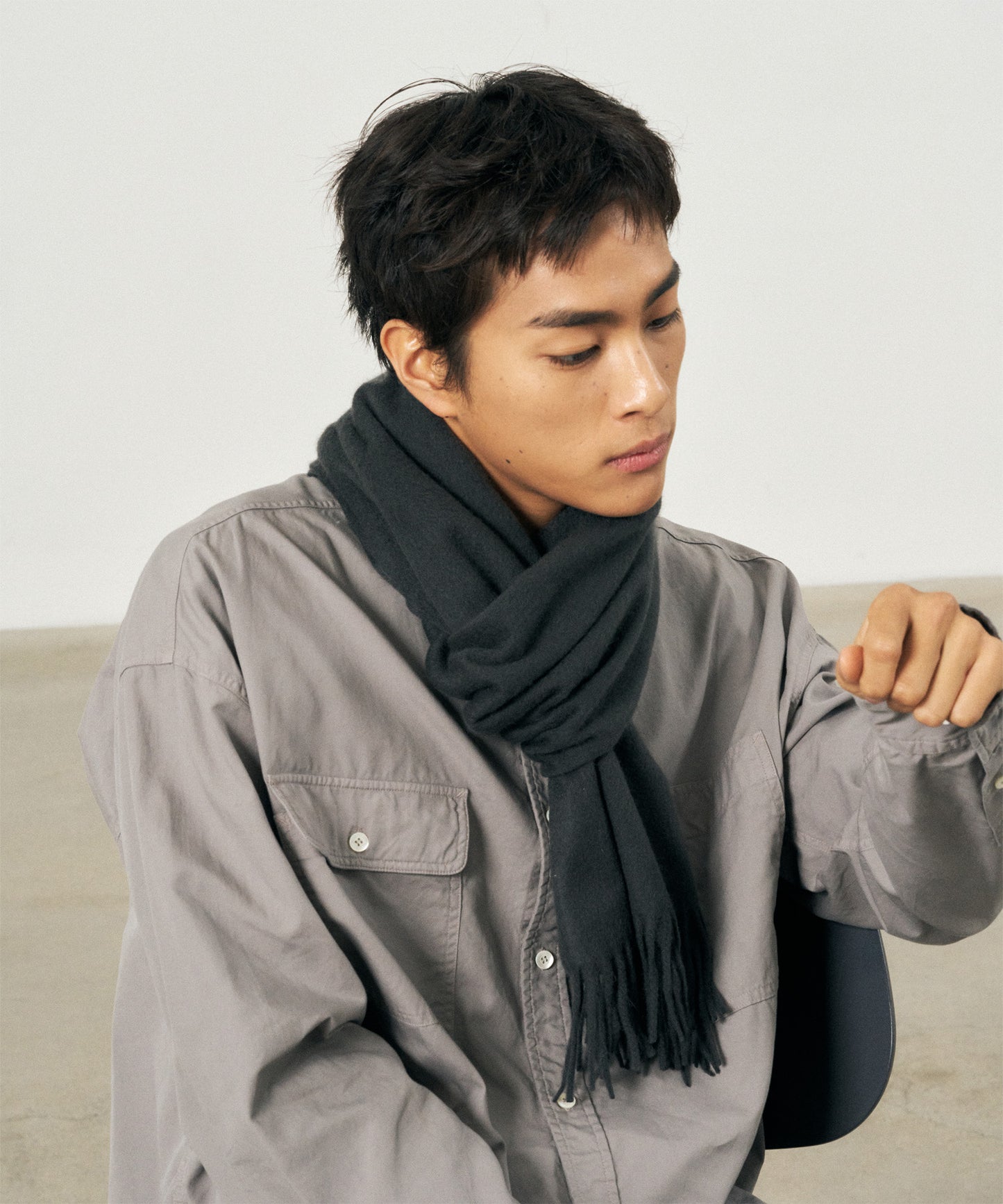 ANOTHER OFFICE(アナザーオフィス) Voyager Cashmere Muffler