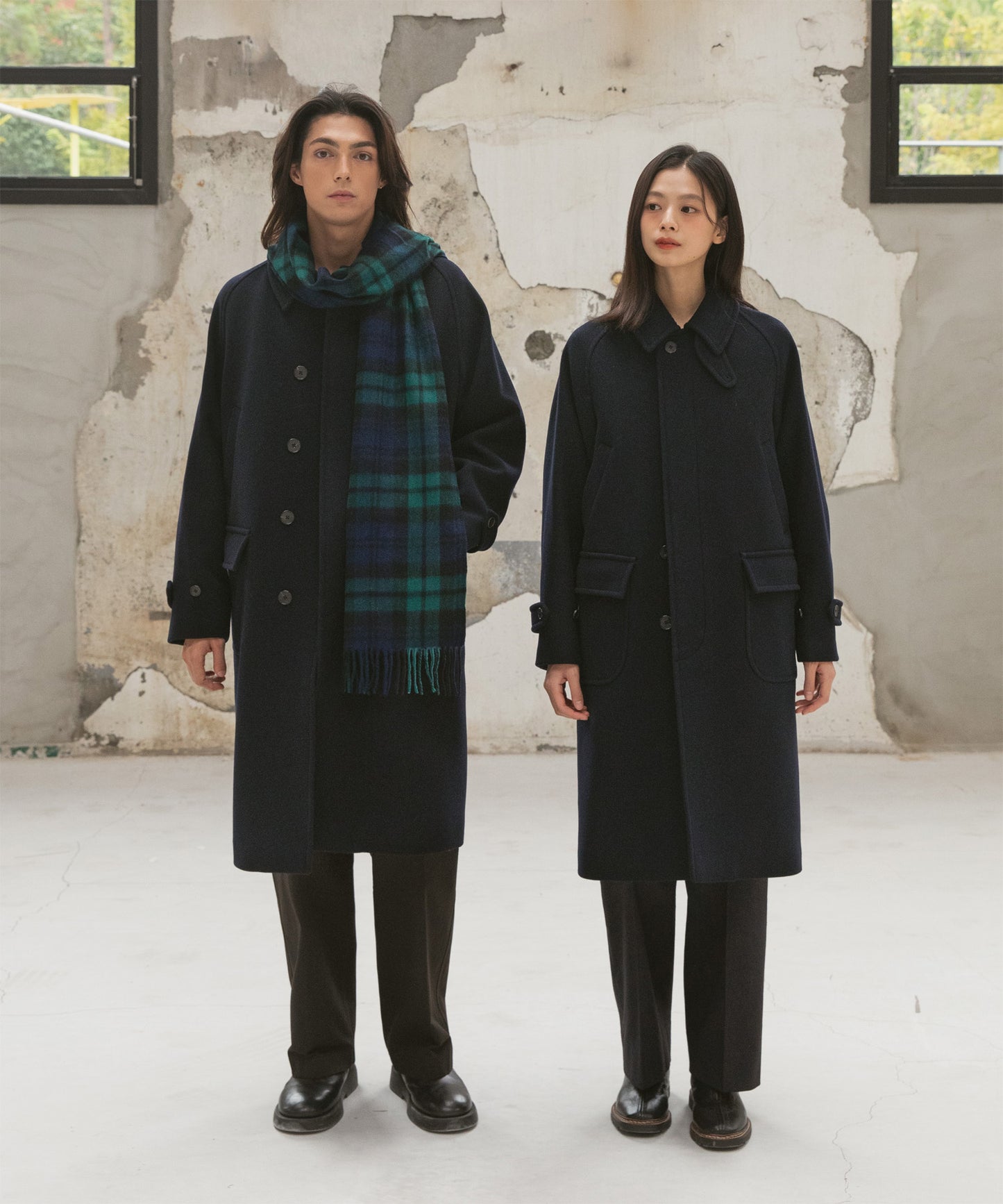 ANOTHER OFFICE(アナザーオフィス)Voyager Cashmere Muffler