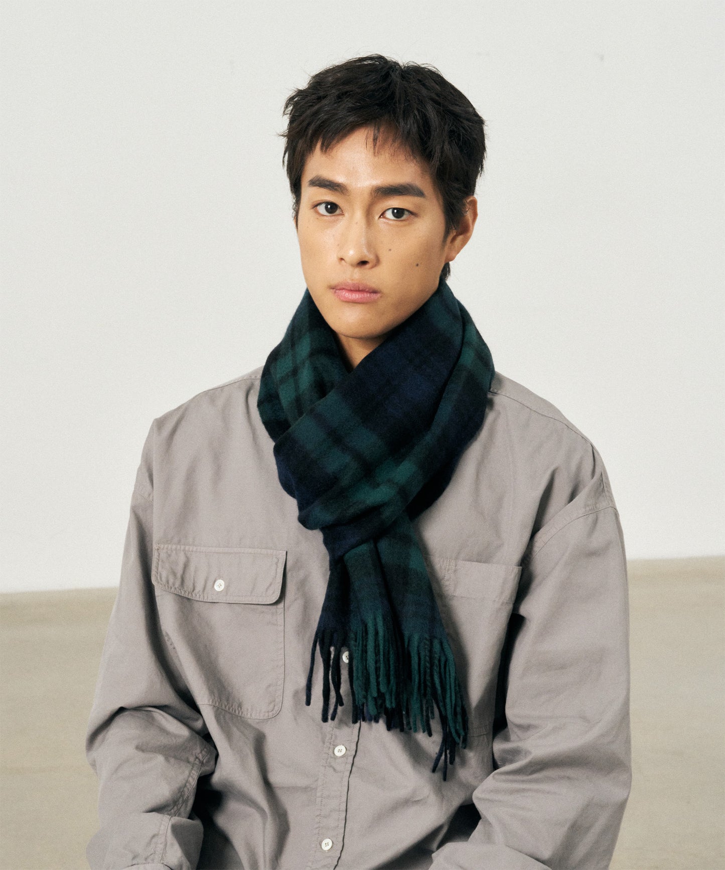 ANOTHER OFFICE(アナザーオフィス)Voyager Cashmere Muffler