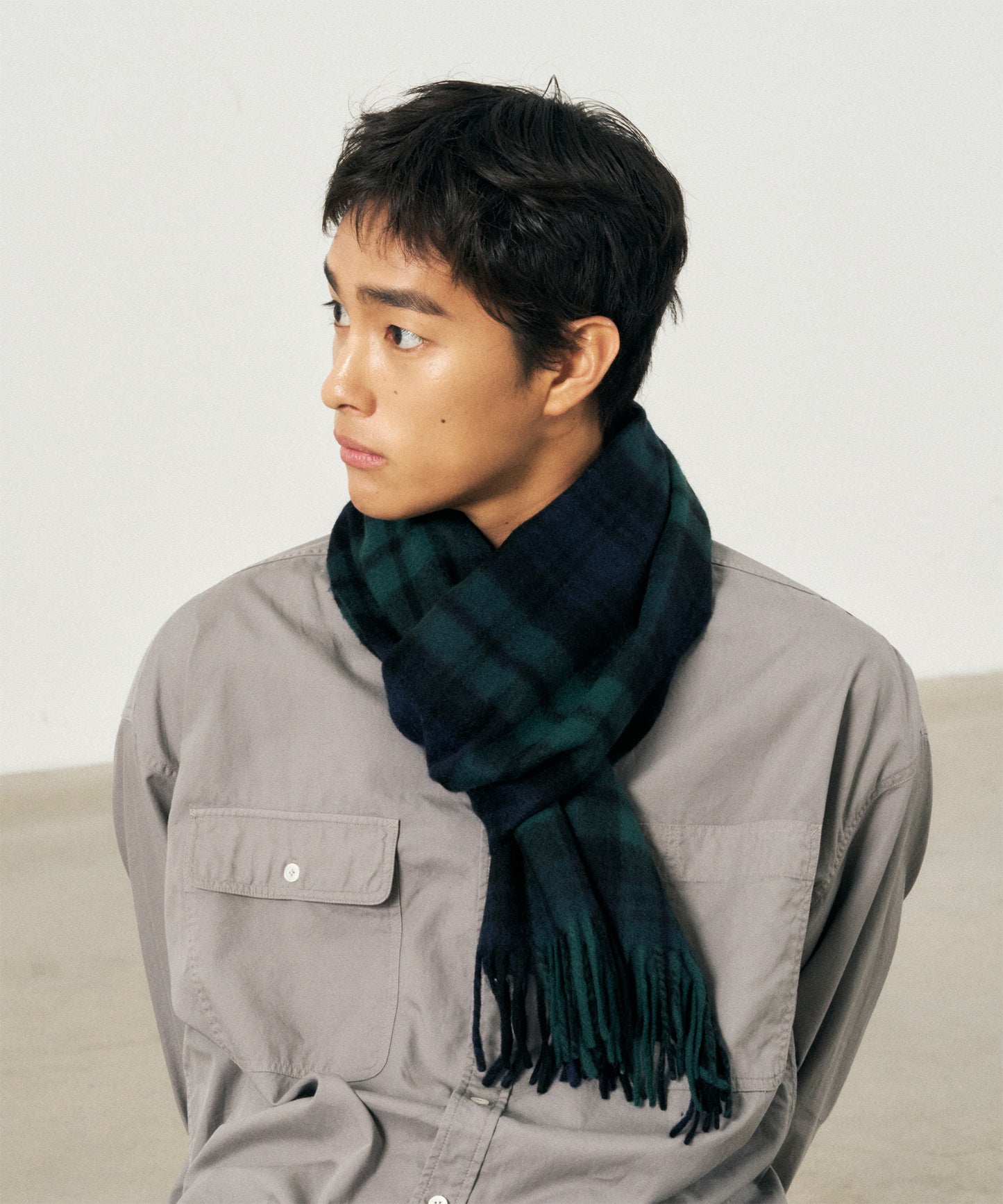 ANOTHER OFFICE(アナザーオフィス)Voyager Cashmere Muffler