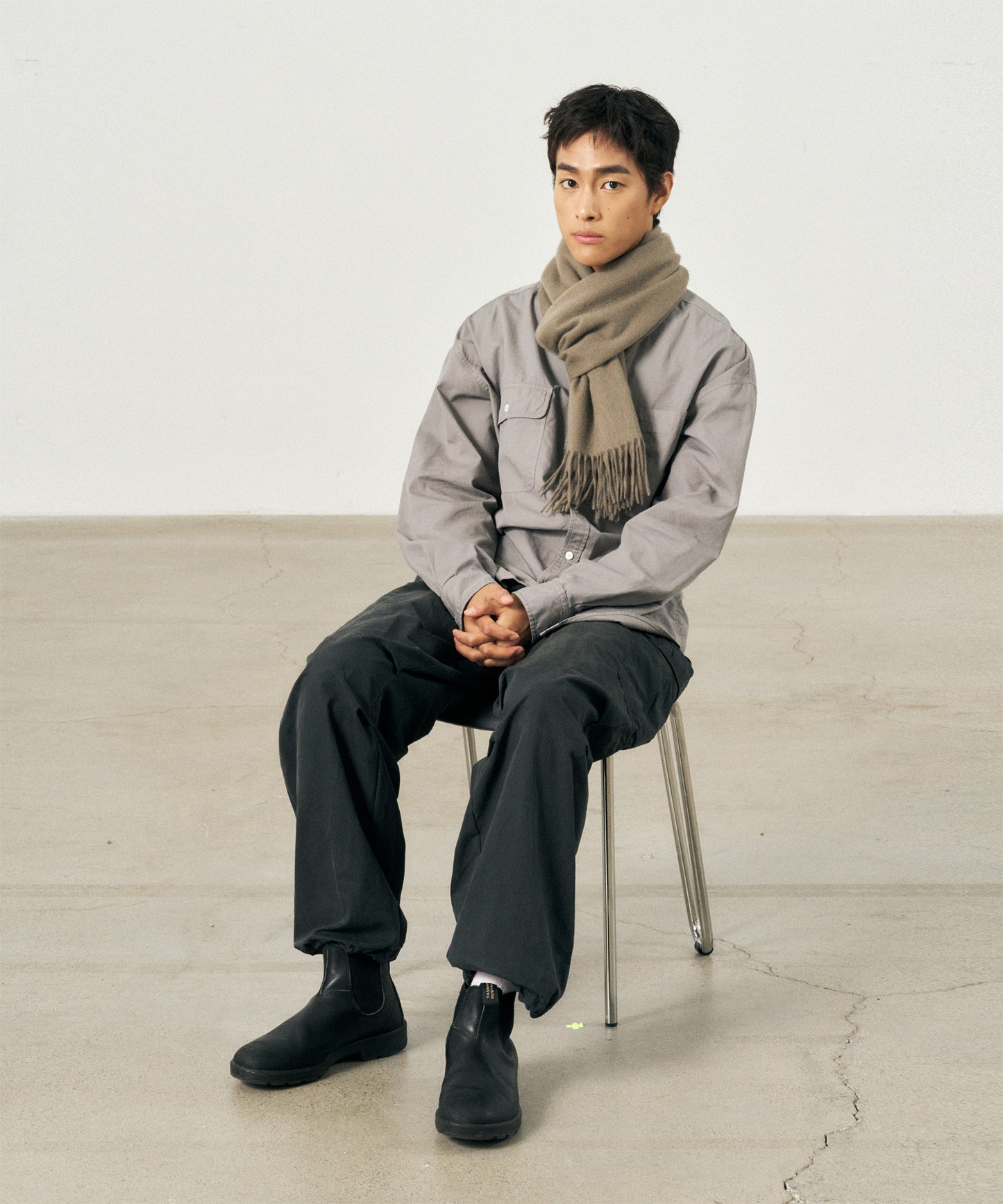 ANOTHER OFFICE(アナザーオフィス)Voyager Cashmere Muffler