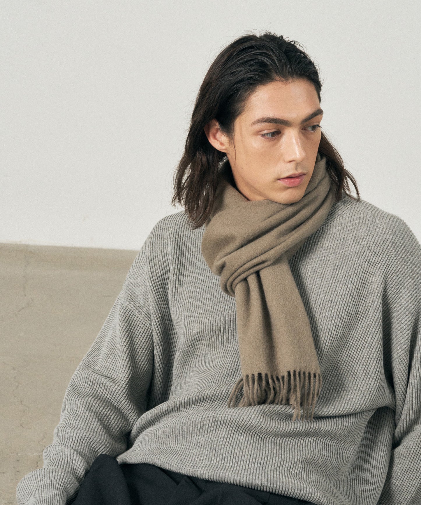 ANOTHER OFFICE(アナザーオフィス)Voyager Cashmere Muffler