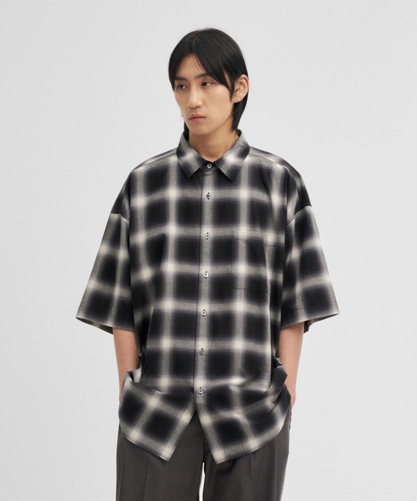 ANOTHER OFFICE(アナザーオフィス)Reverb Ombre Shirt