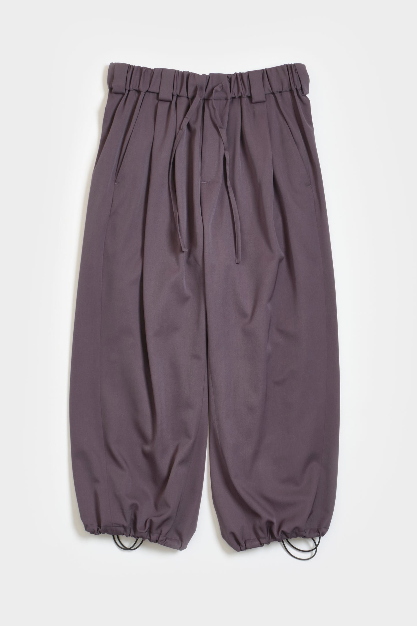 Blanc YM Wool Gabardine Adjustment Pants