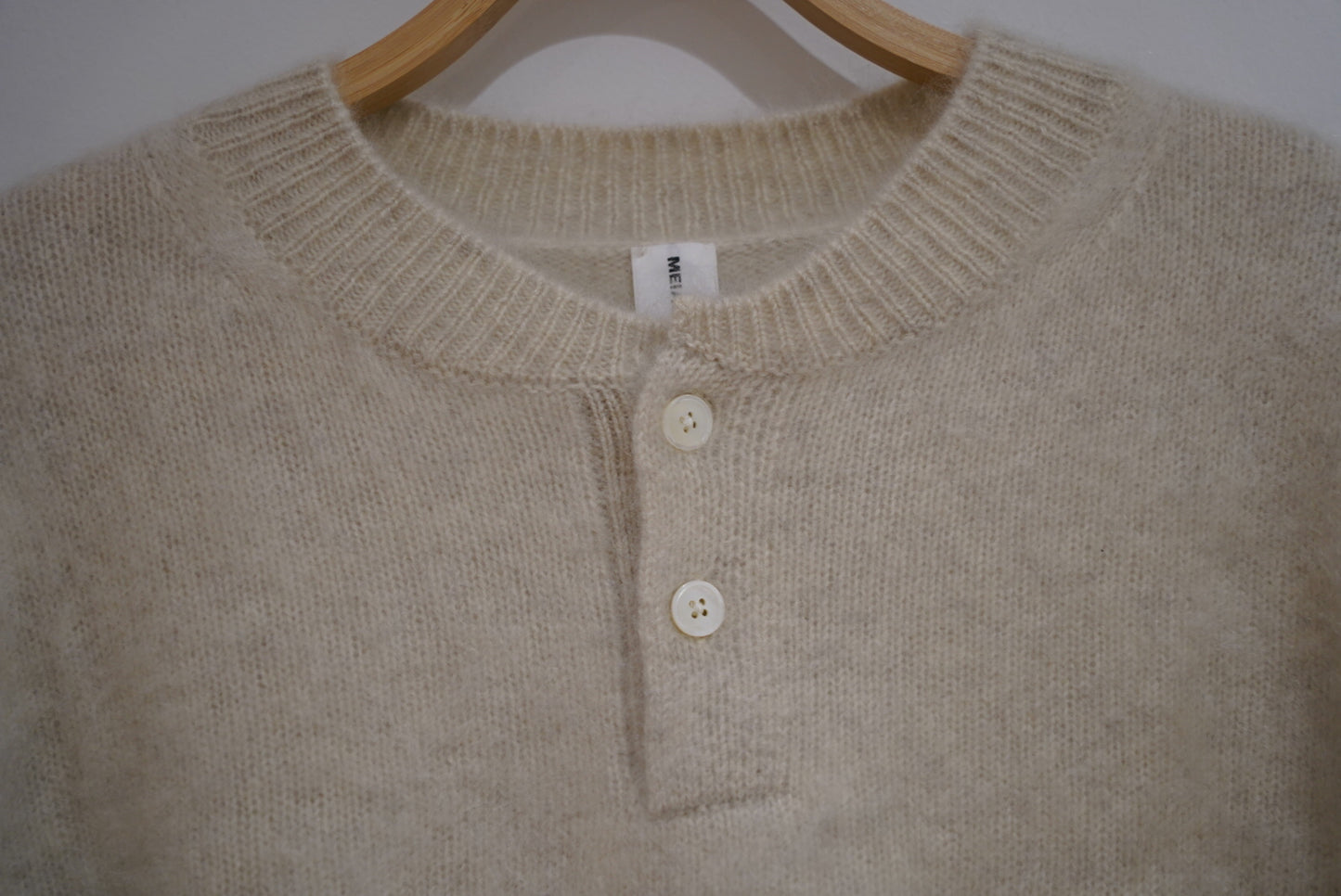 MEIAS WHITE YAK HENRY NECK PO