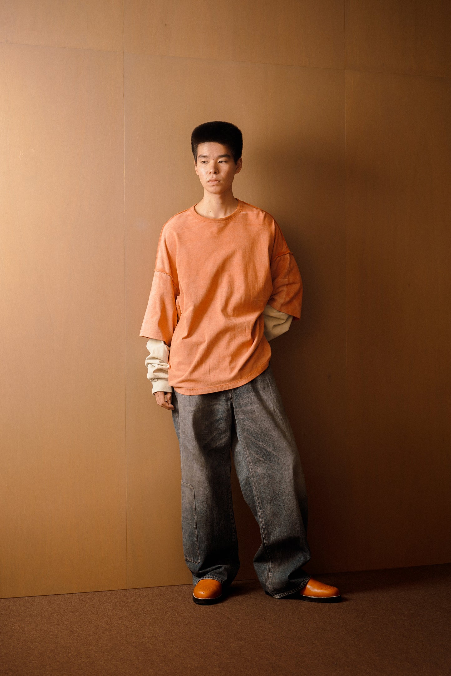10WASH REVERSIBLE L/S TEE