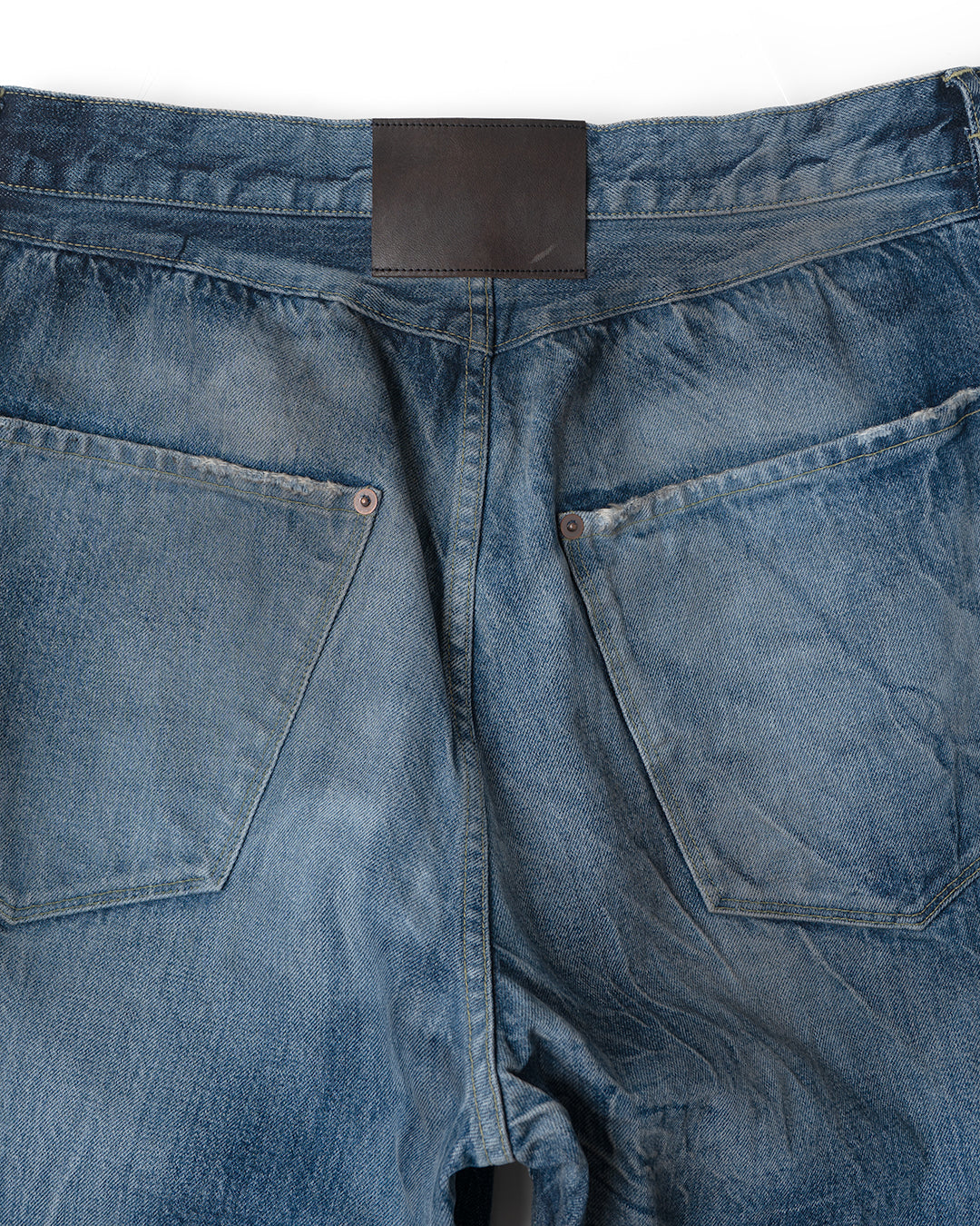 refomed(リフォメッド)RIGHT HANDED DENIM PANTS "USED-2"