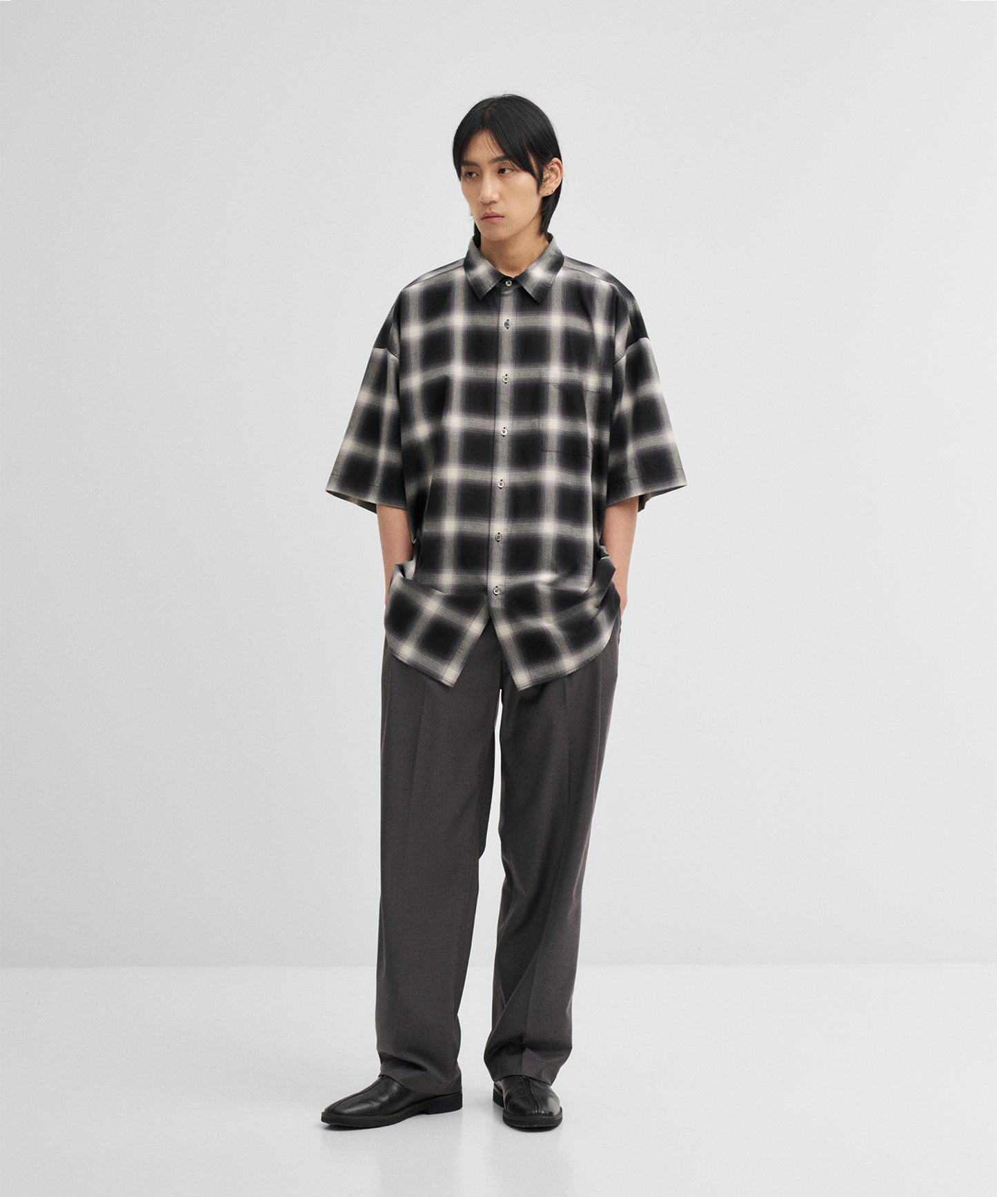 ANOTHER OFFICE（アナザーオフィス）Reverb Ombre Shirt